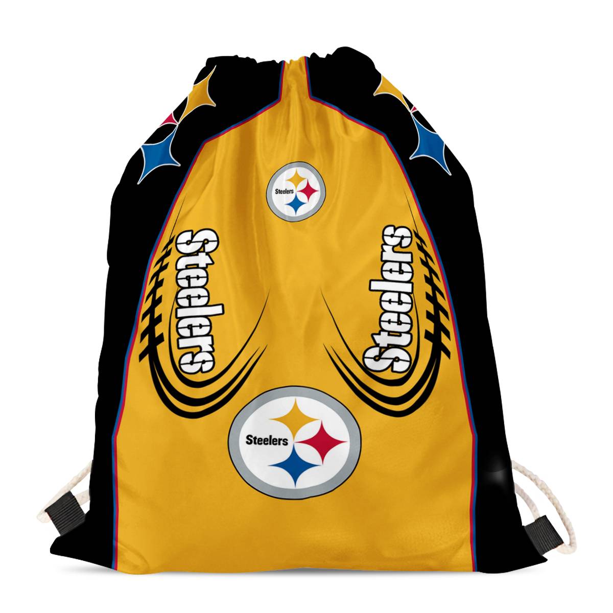 Pittsburgh Steelers Drawstring Backpack sack / Gym bag 18